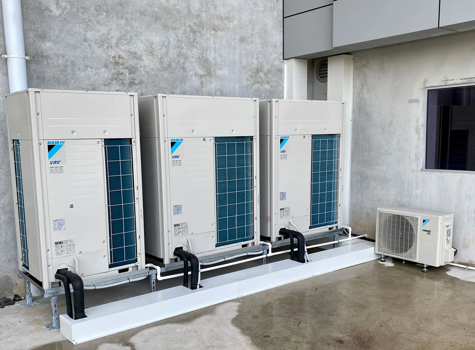 Commercial HVAC project